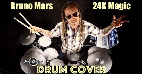 Image for Bruno Mars – 24K Magic (Drum Cover)